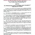 REBUTTAL… RE:- APPROVED FEES/CHARGES FOR FEDERAL UNITY COLLEGE(1ST TERM) FOR SS1 STUDENTS