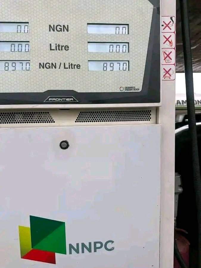 NNPC OFFICIALLY INCREASE FUEL PRICE FROM #580 TO #897 PER LITER