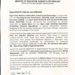 OgunTech Interns recruitment