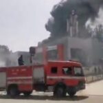Panic as fire guts telecoms facility in Abuja