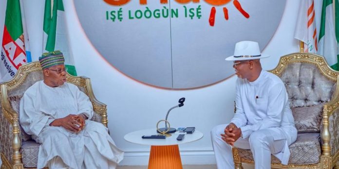 Political Alliances: Obasanjo Meets Aiyedatiwa as Ondo Gears Up for Election