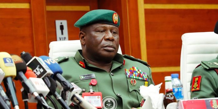 Oluyede assumes office as acting chief of army staff, says let’s continue praying for Lagbaja