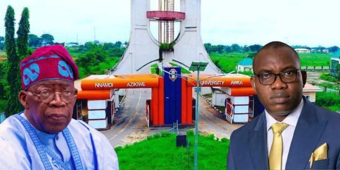 Tinubu sacks UNIZIK vice-chancellor Bernard Odoh, registrar and governing council