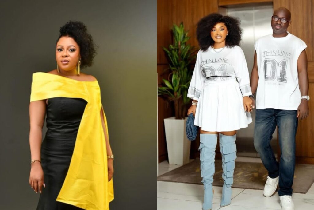 Actress Liz Da Silva prays for 1million folds blessings for Mercy Aigbe and husband following house loss