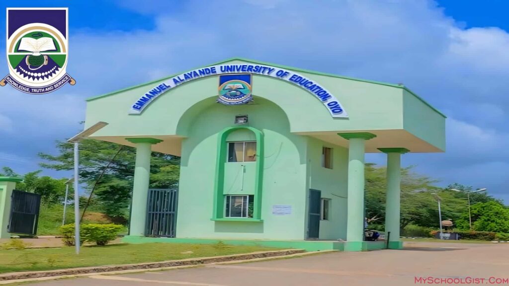 Emmanuel Alayande University Admission List 2024/2025