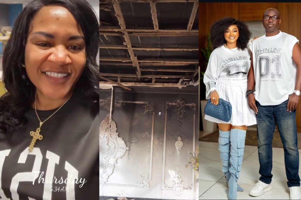 “Grateful soul” – Funsho Adeoti triggers reactions as she gives thanks amid Mercy Aigbe’s house loss