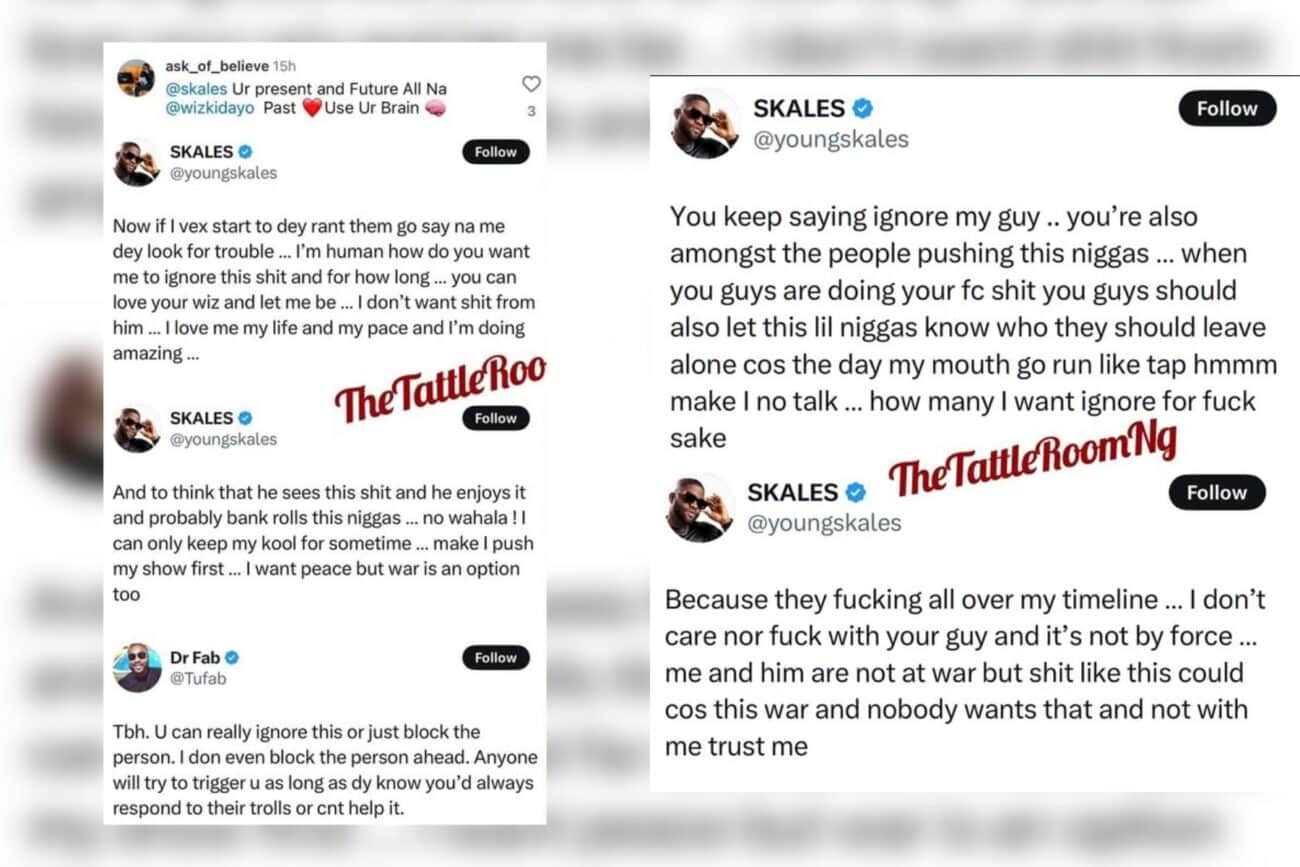 Skales addresses Wizkid