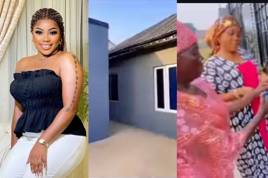 “Your greatness is just about to start” – Colleagues rain prayers and praises on Kudirat Ogunro as she builds a new house for her mother