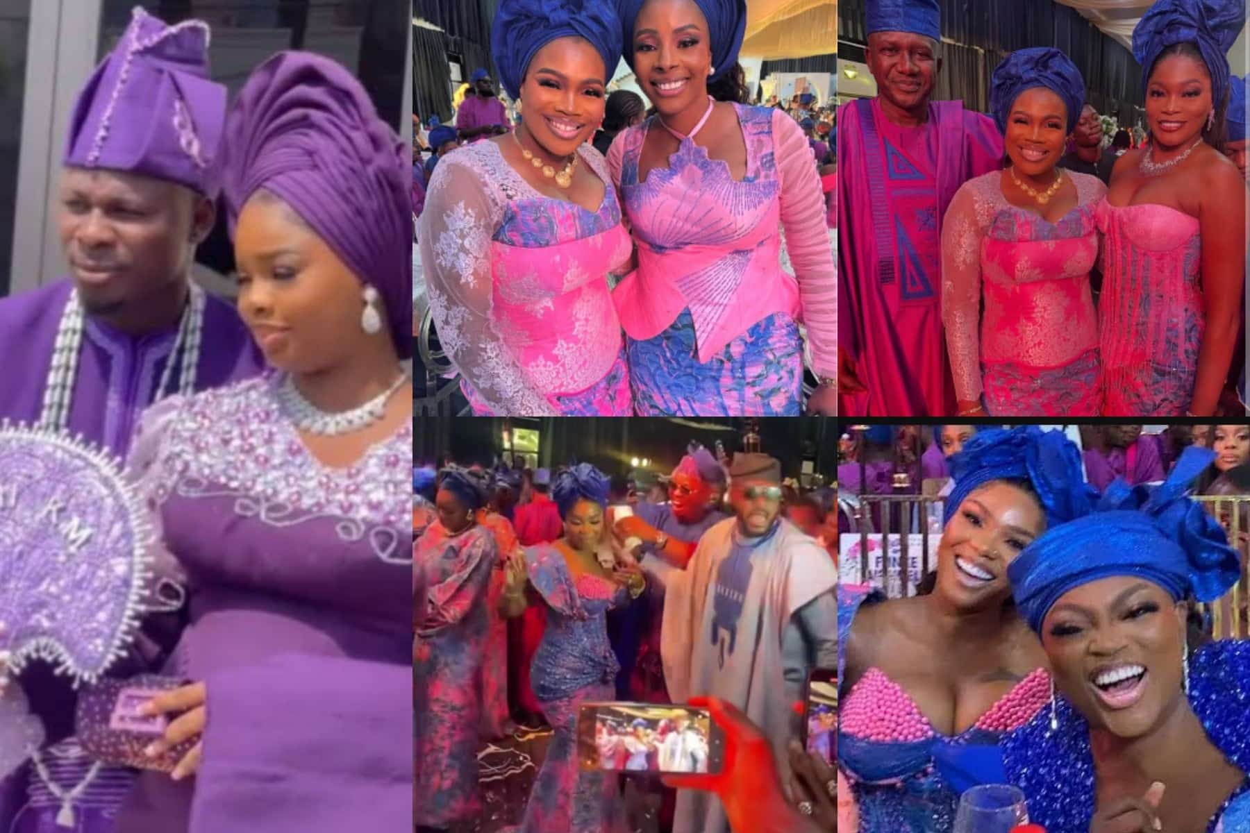 Celebrities at Kamo State wedding