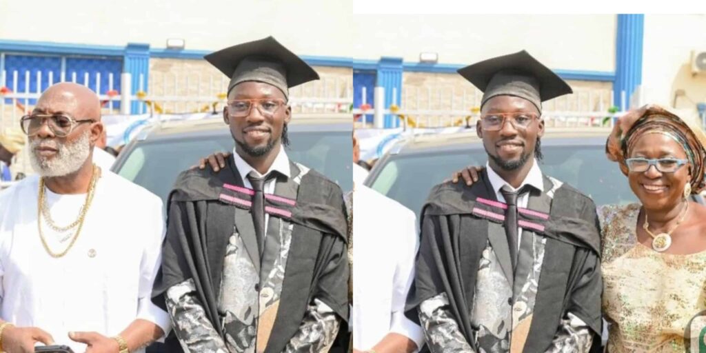 Binta Ayo Mogaji unites with Jibola Dabo to celebrate son’s convocation