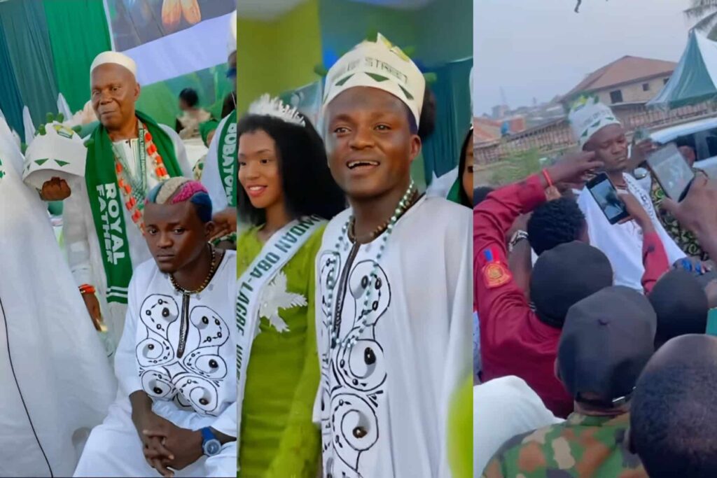 Wild jubilation as Portable gets crowned new King of Streets in Ondo State (Video)