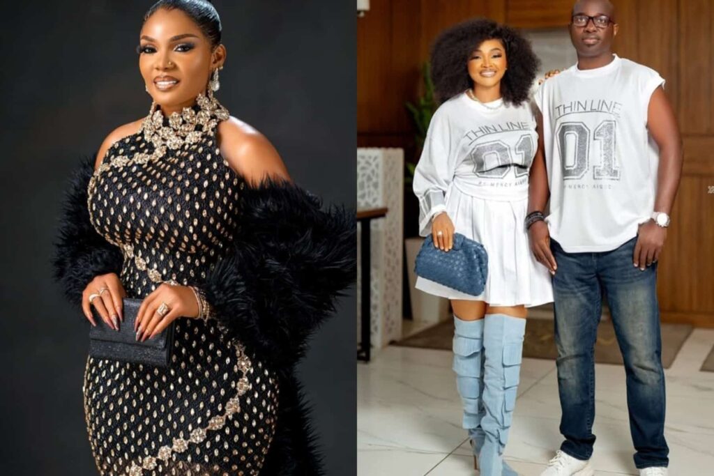 “This loss isn’t the end but a new beginning” – Iyabo Ojo offers support to Mercy Aigbe and husband, Kazim Adeoti following house loss
