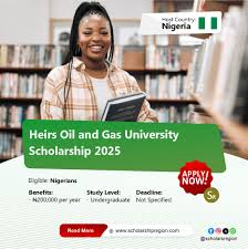 2025 Heirs Oil and Gas University Scholarship, Nigeria